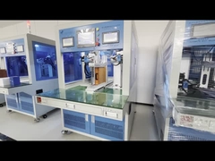 पीएलसी पूरी तरह से स्वचालित स्पॉट वेल्डिंग मशीन बैटरी पैक के लिए 220kg