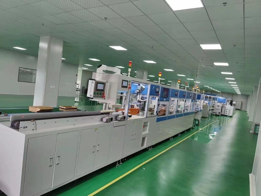 Fully Automatic Lithium Ion Cylindrical Car Power Battery Pack Assembly Line