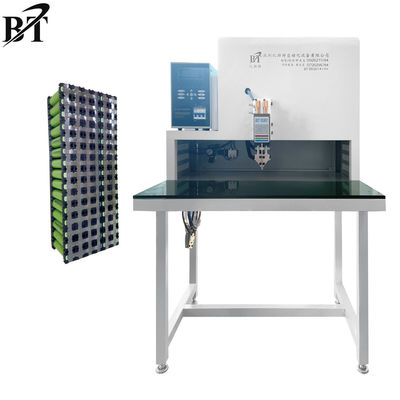 AC220V 6000A Lithium Ion Battery Production Line Pneumatic Spot Welder