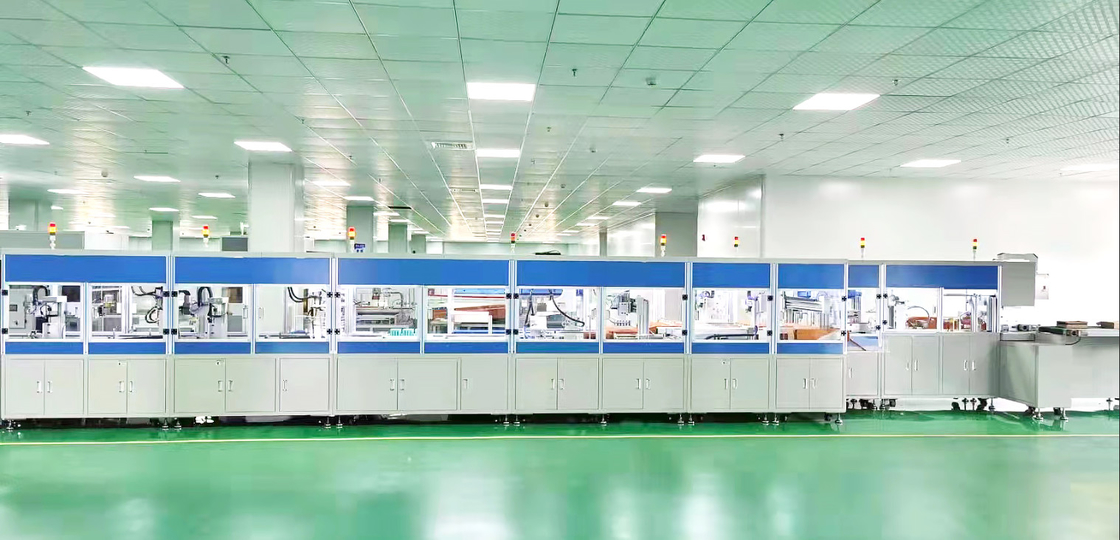 Fully Automatic Lithium Ion Cylindrical Car Power Battery Pack Assembly Line
