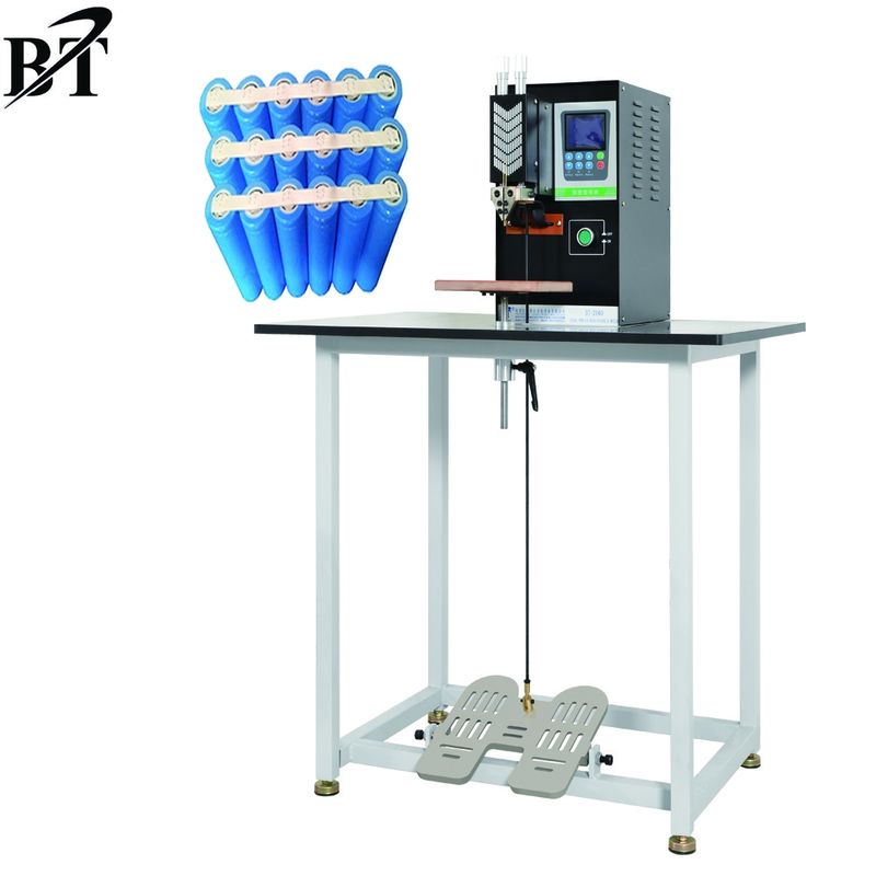 Double Pulse Battery Spot Welding Machine Foot Operated Spot Welder